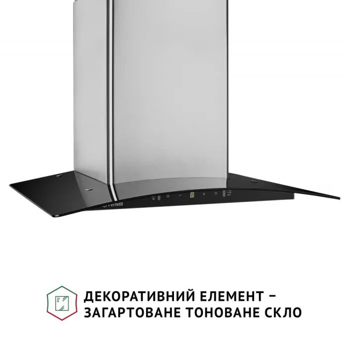 Витяжка кухонна Perfelli GRASSI 6PWX INOX зображення 3