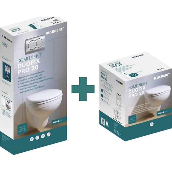 Инсталляция Geberit а 4 в 1 Duofix Pro 20 (118.315.21.2) изображение 2