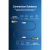 Кабель мультимедийный HDMI to HDMI 50.0m V2.0 Optical 4K 60Hz 18Gbps Dolby 7.1 PVC Black Zinc Alloy Vention (ALABX) изображение 9