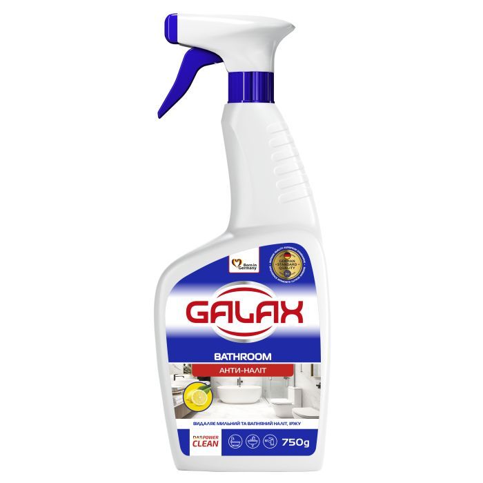 Спрей для чистки ванн Galax das PowerClean Анти-налет 750 г (4262396145840)