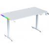 Компьютерный стол GT Racer T-1231 White (T-1231 (120x60x73-117) White)