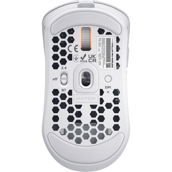 Мышка Hator Stellar PRO Wireless White (HTM-551) изображение 5