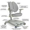 Детское кресло Mealux Supra Duo Plus Grey (Y-116 G) изображение 2