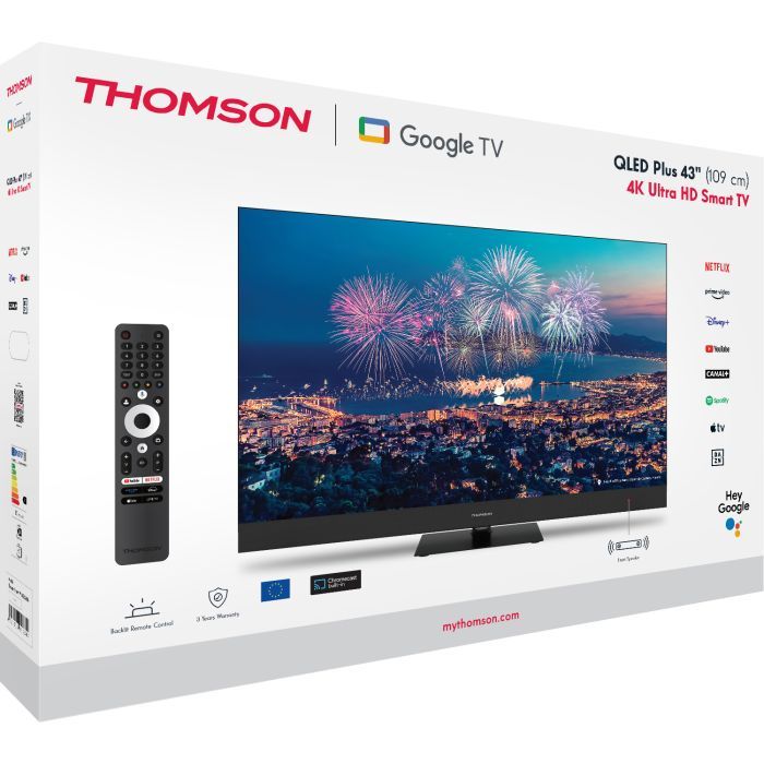 Телевізор THOMSON 43QG6C14 зображення 6