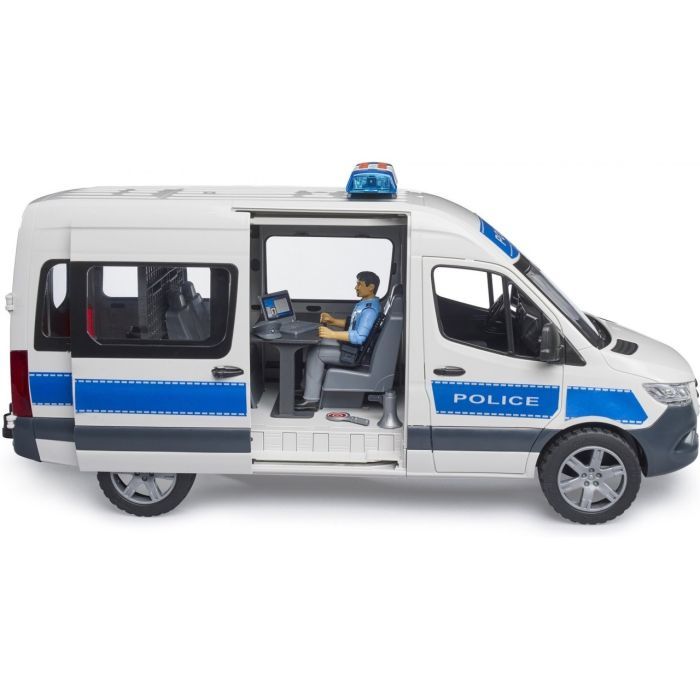 Спецтехника Bruder Полицейское авто MB Sprinter с полицейским и аксессуарами (02683) изображение 5