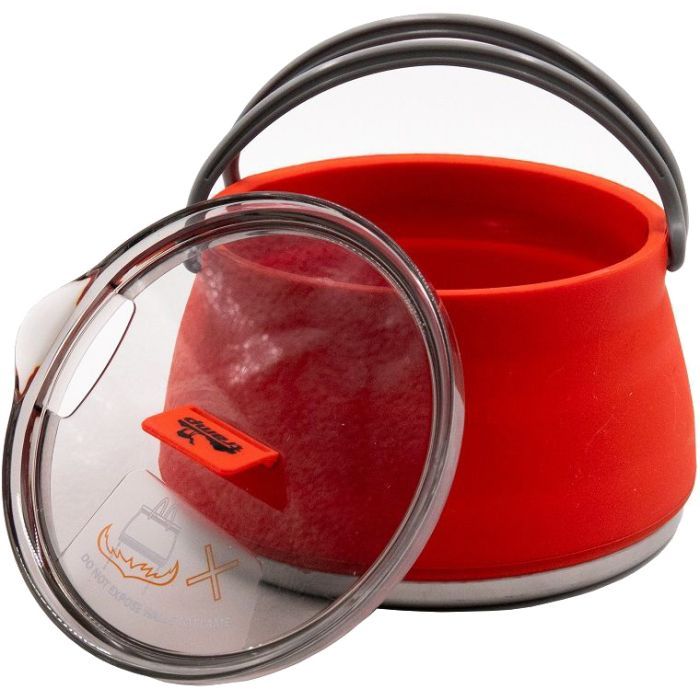 Чайник туристический Tramp Silicon 1 л Terracota (TRC-125-terracota) изображение 3