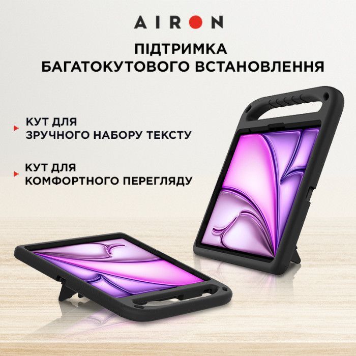 Чехол для планшета AirOn EVA Premium iPad Pro 13 / Air 13 2024 black (4822352781125) изображение 2