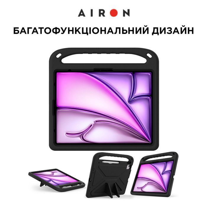 Чехол для планшета AirOn EVA Premium iPad Pro 13 / Air 13 2024 black (4822352781125) изображение 3