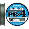 Шнур Sunline Siglon PE н4 150m 3.0/0.296mm 50lb/22.0kg Dark Green (1658.09.25)