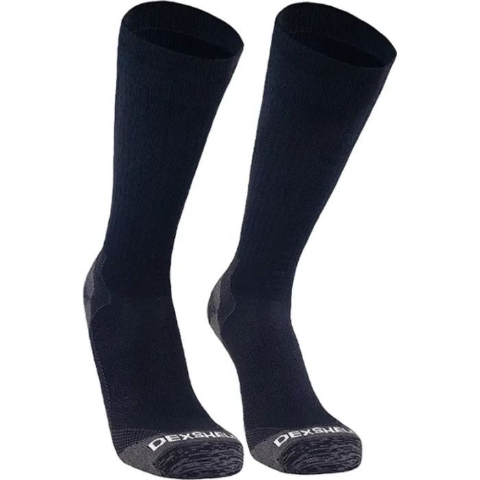 Водонепроницаемые носки Dexshell Terrain Walking 2.0 Socks чорно-сірі розмір M (39-42) (DS62406JBG-M)