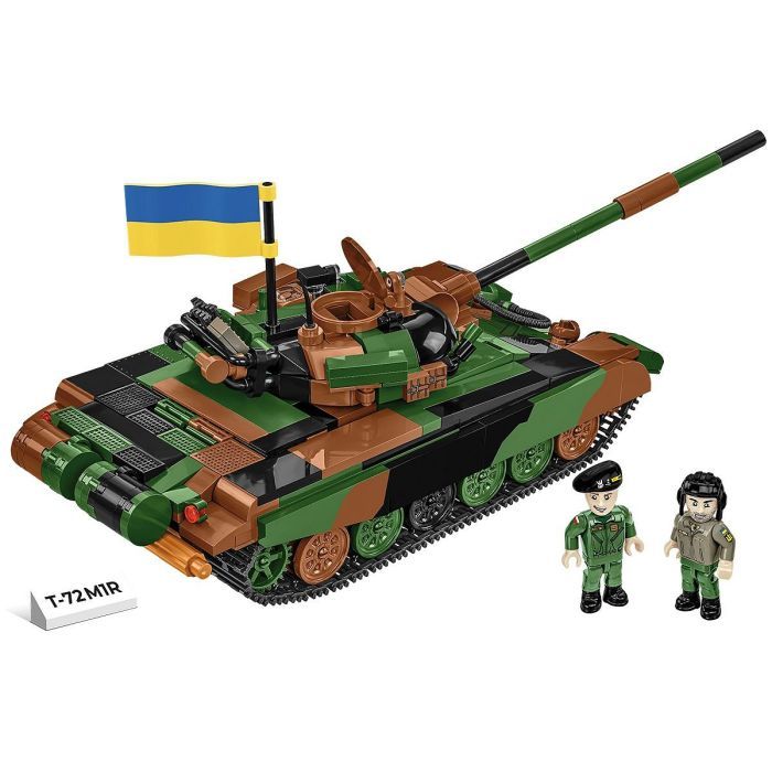 Конструктор Cobi Танк Т-72 M1R (UA/PL), 724 детали (COBI-2624) изображение 3