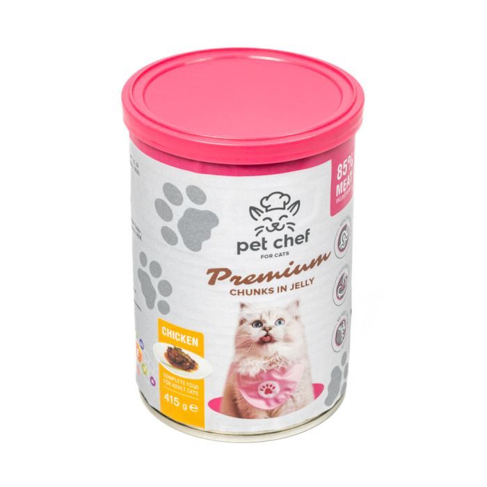 Вологий корм для кішок Pet Chef З куркою 415 г (4820255193564) зображення 7