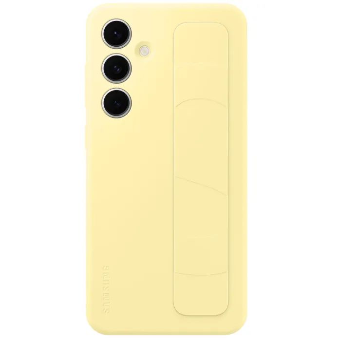 Чехол для мобильного телефона Samsung Standing Grip Case Samsung Galaxy S24 FE Yellow (EF-GS721CYEGWW) изображение 2