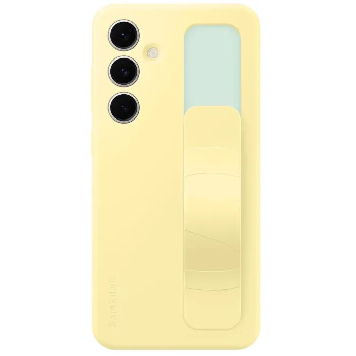 Чехол для мобильного телефона Samsung Standing Grip Case Samsung Galaxy S24 FE Yellow (EF-GS721CYEGWW) изображение 4