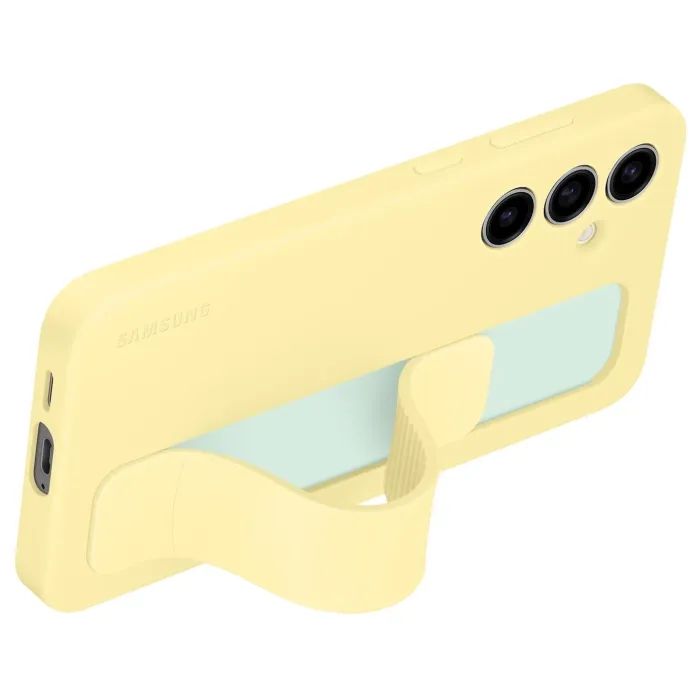 Чехол для мобильного телефона Samsung Standing Grip Case Samsung Galaxy S24 FE Yellow (EF-GS721CYEGWW) изображение 5
