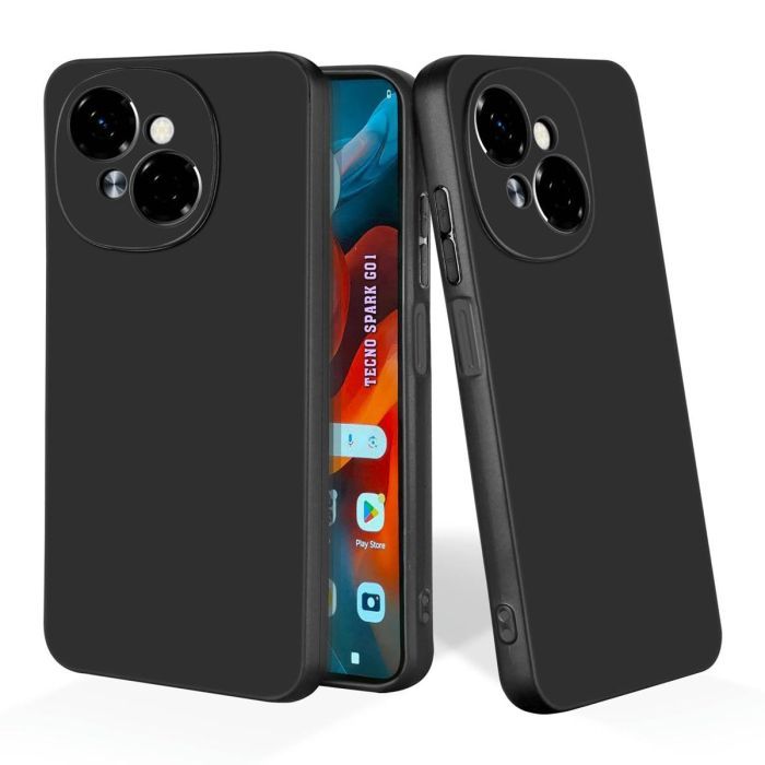 Чохол до мобільного телефона BeCover Tecno Spark Go 1 (KL4) Black (712753) зображення 5