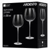 Набор бокалов Ardesto Black Mars Orion 550мл, 2шт, скло, прозоро-сірий (AR2655TG) изображение 4