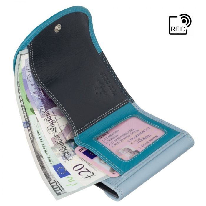 Гаманець Visconti RB126 Zanzibar Blue Multi (RB126 BLUE M) зображення 2