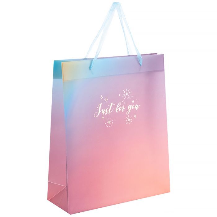 Подарочный пакет Axent пластиковый Just for you-2, 32х27 см (8504-38-A) изображение 2