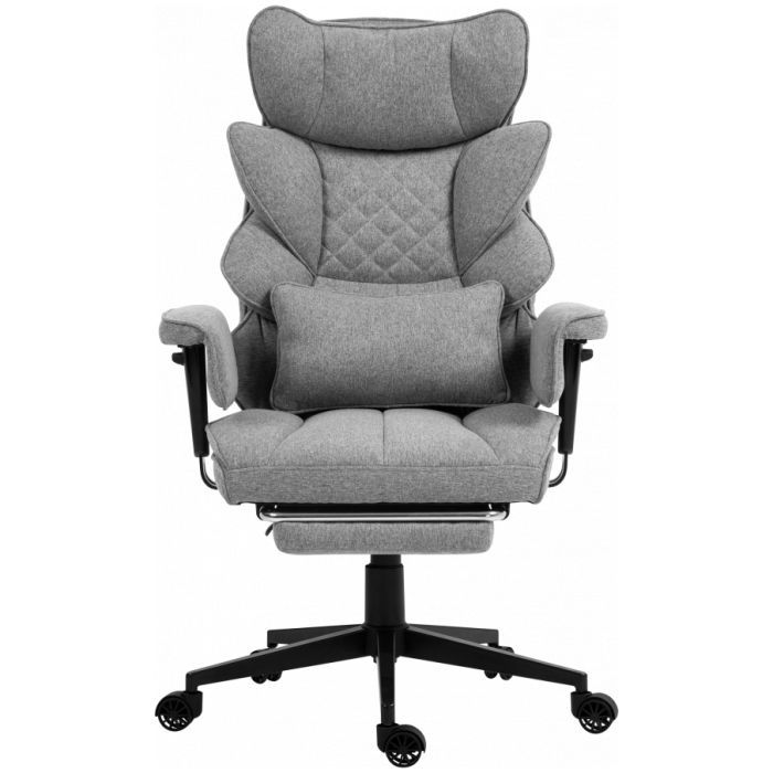 Офисное кресло GT Racer B-2511 Gray (B-2511 Fabric Gray) изображение 2
