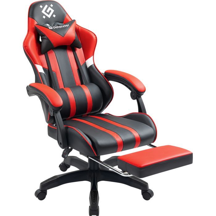 Кресло игровое Defender Colran Red/Black (64025) изображение 2
