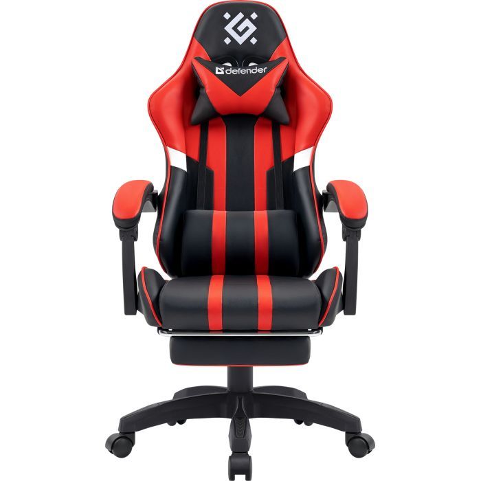 Кресло игровое Defender Colran Red/Black (64025) изображение 5