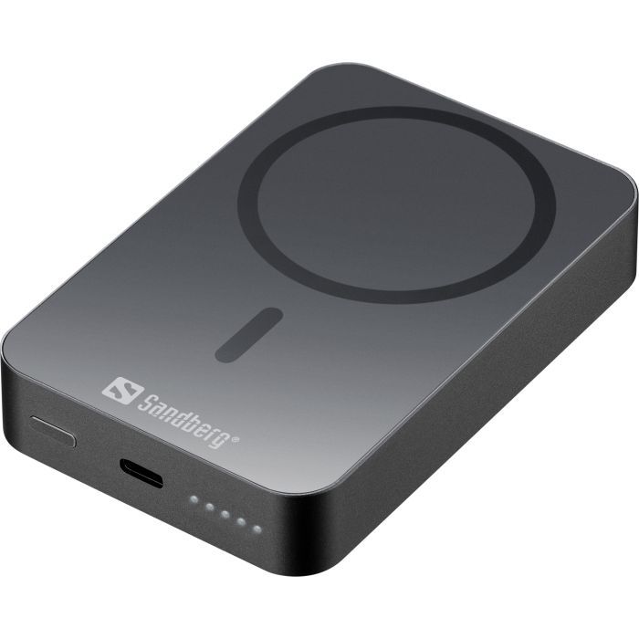 Батарея универсальная Sandberg 10000mAh 20W Magnetic Wireless Qi 15W (420-97)