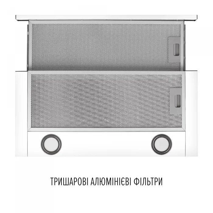 Вытяжка кухонная Perfelli TL 6822 WH 1200 LED изображение 7