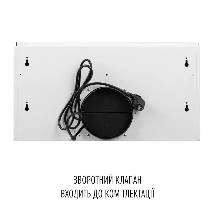 Вытяжка кухонная Perfelli TL 6822 WH 1200 LED изображение 9