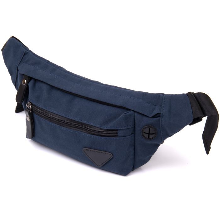 Сумка Vintage Бананка нейлон Зеленая (20636)