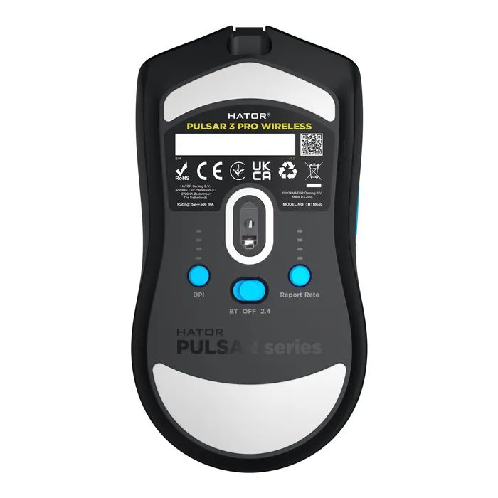 Мишка Hator Pulsar 3 Pro Wireless Black (HTM640) зображення 6