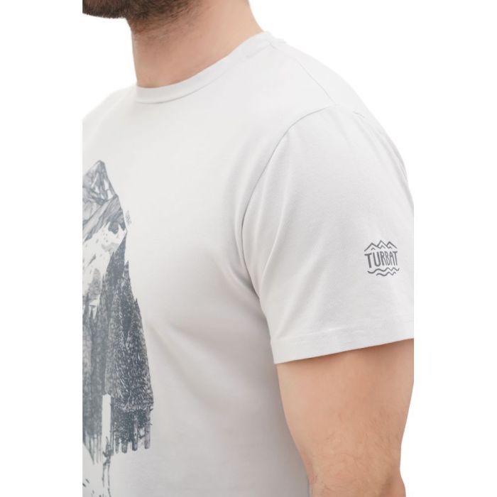 Футболка Turbat Home Mns glacier gray - S - сірий (012.004.5109) изображение 2