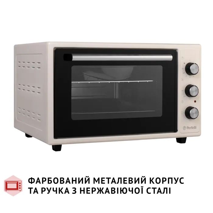Электропечь Perfelli CLASSIC 37 GREY изображение 4