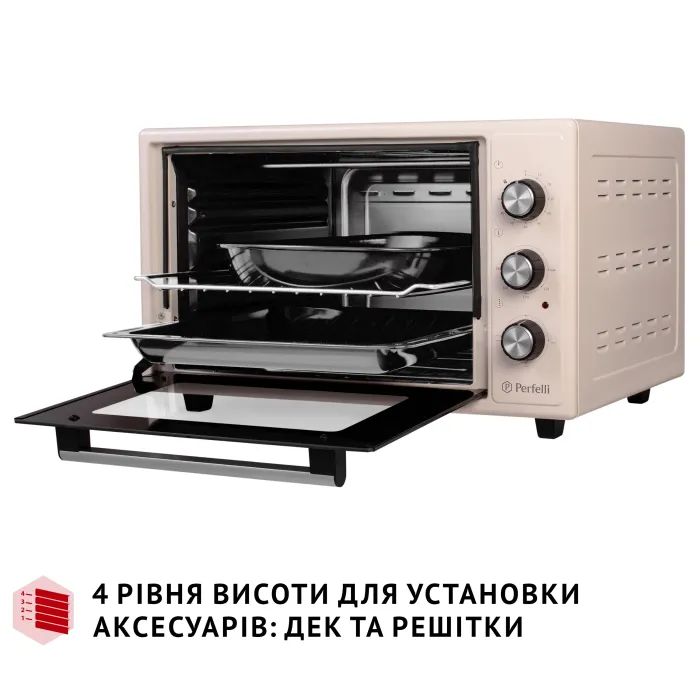 Электропечь Perfelli CLASSIC 37 GREY изображение 6