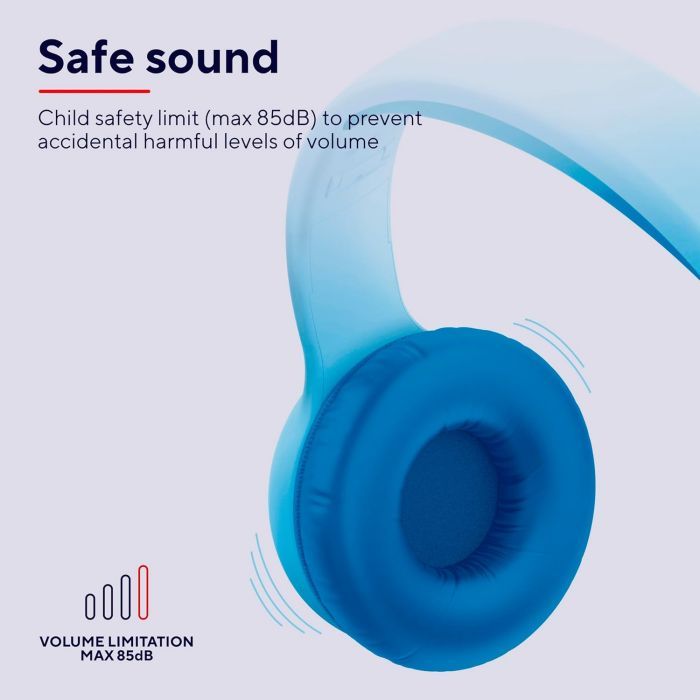 Наушники Trust Nouna Kids Wireless Blue (25275) изображение 3