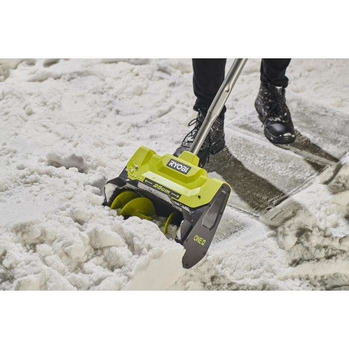 Снігоприбирач Ryobi ONE+ RY18ST25A-140, 18V, 4Ah, ширина 25см, викид 6м, глибина 15см (5133006235) зображення 5
