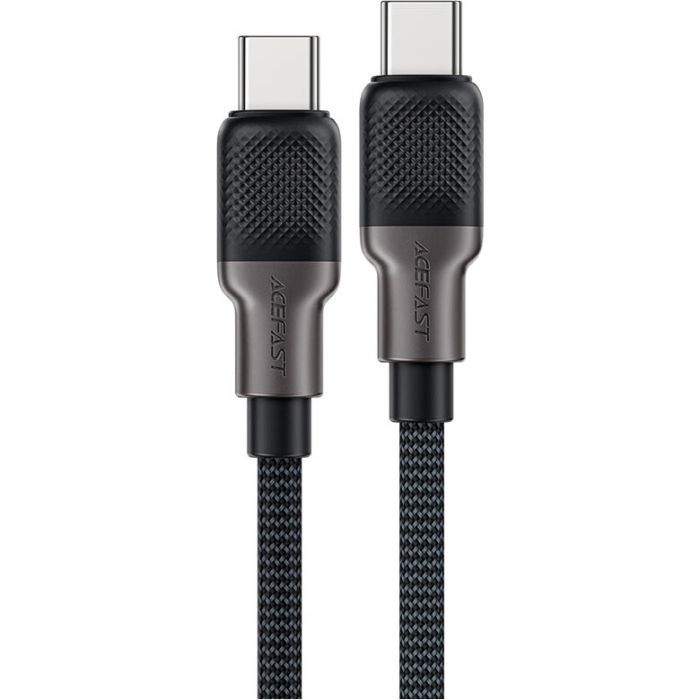 Дата кабель USB-C to USB-C 1.2m 3A silicone braid C10-03 Acefast (6974316283119)