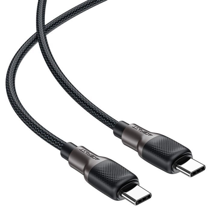 Дата кабель USB-C to USB-C 1.2m 3A silicone braid C10-03 Acefast (6974316283119) изображение 2