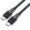 Дата кабель USB-C to USB-C 1.2m 3A silicone braid C10-03 Acefast (6974316283119) изображение 3