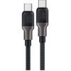 Дата кабель USB-C to USB-C 1.2m 3A silicone braid C10-03 Acefast (6974316283119)
