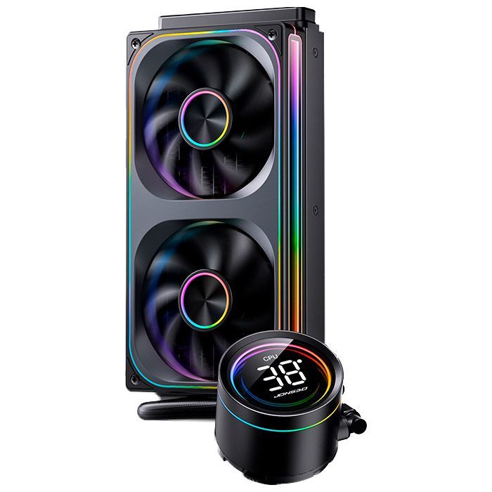 Система рідинного охолодження JONSBO TH-240 Black зображення 2