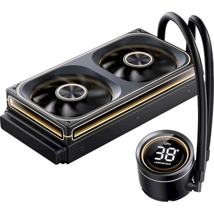 Система рідинного охолодження JONSBO TH-240 Black зображення 4