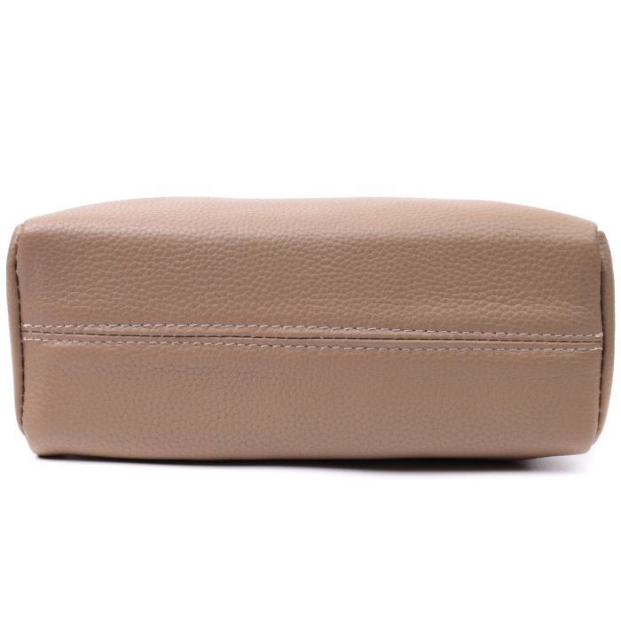 Сумка Vintage Из натуральной кожи Бежевая (22650) изображение 6