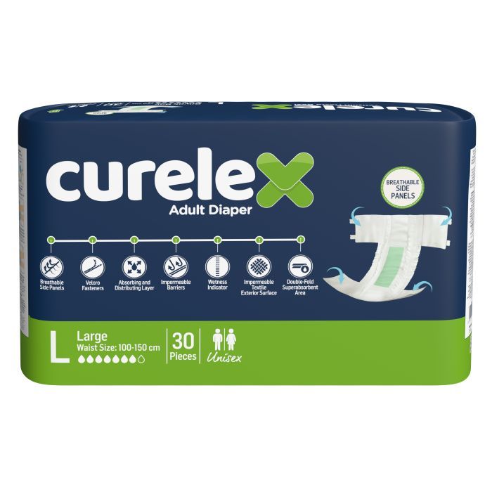 Подгузники для взрослых Curelex Large 30 шт (8697405346806)
