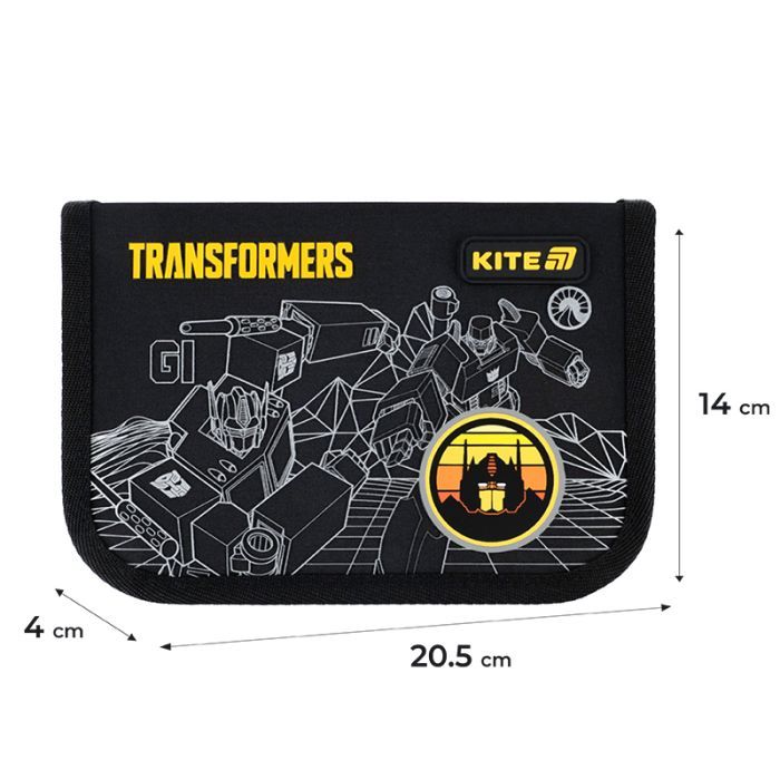Пенал Kite 621 Transformers Generations, 1 відділення, 1 відворот (TF25-621) изображение 2