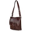 Сумка Vintage Коричневая (14091) изображение 11