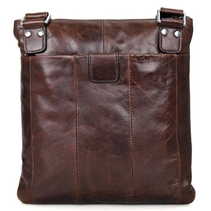 Сумка Vintage Коричневая (14091) изображение 8