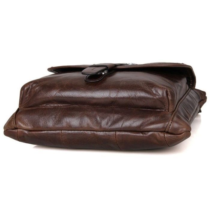 Сумка Vintage Коричневая (14091) изображение 9