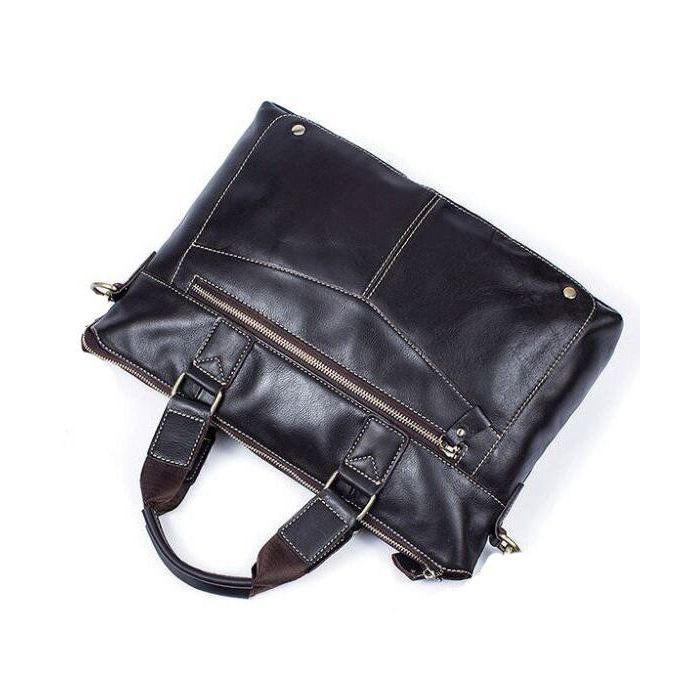 Сумка Vintage Коричневая (14665) изображение 7