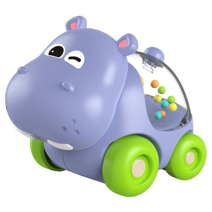 Развивающая игрушка Iggy Ziggy Машинка-бегемот (3858894675753)